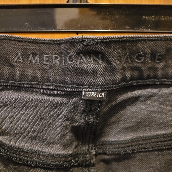 NWOT American Eagle Stretch Black Jeans- Size 20 - Picture 3 of 10